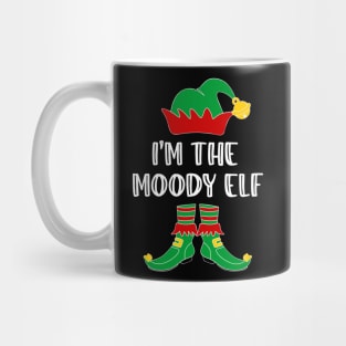 I'm The Moody Elf Matching Family Group Christmas Mug